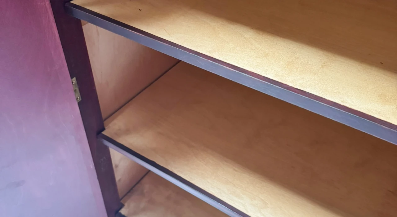 Art Deco Modernist Armoire by A.H. Jansen for L.O.V. Oosterbeek, 1920s